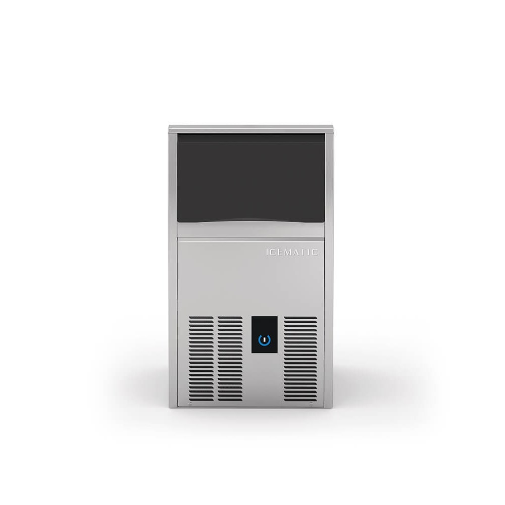 fabbricatore di ghiaccio Icematic modello C38, cubetto pieno 38 kg/ 24h