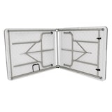 thumbnail of WellHome - Klappbarer Tisch mit Metallrahmen 180 cm x 75 cm x 74 cm