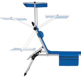 thumbnail of tectake Bain de soleil Aurelie en aluminium, 6 positions - bleu -405104