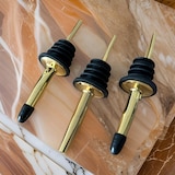 thumbnail of Ausgießer für Flaschen aus Edelstahl in Gold - 5er Set