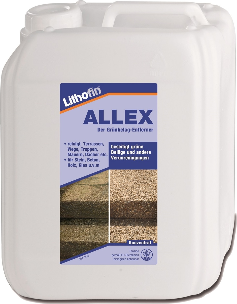 Lithofin ALLEX Grünbelagentferner - 5 Liter