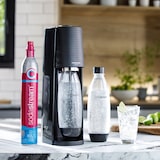 thumbnail of Gasatore acqua Sodastream Mega pack Terra nero