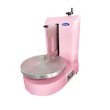 thumbnail of Maxima - Máquina para decorar tartas rosa - Plato Ø 36,4 cm, cuchillas horizontales y verticales ajustables, 40-225 RPM, 50x37x62 cm