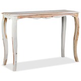 thumbnail of Mesa consola de madera maciza de sheesham 110x40x76 cm