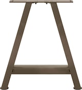 thumbnail of vidaXL Couchtischbeine A-Form 2 Stk. 38x(42-43) cm Stahl