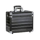 thumbnail of Alumaxx Pilotenkoffer Trolley Business Koffer Aktenkoffer Rollen schwarz 45166