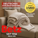 thumbnail of Betz 3 Stück Fleecedecke Kuscheldecke Wohndecke in Größe 130x170 cm