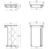 thumbnail of Vogels PPL 2100 Projektor-Liftsystem