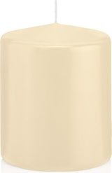 thumbnail of Stumpenkerzen mit ASF Abbrandschutz Bisquit 100 x Ø 78 mm, 8 Stück