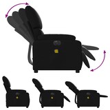 thumbnail of vidaXL Massagesessel Elektrisch Schwarz Kunstleder