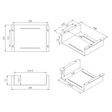 thumbnail of ROLINE Untertischhalterung für KVM/NUC/Mini PC/Thin Clients