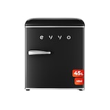 thumbnail of EVVO Frigorífico Mini F20 Retro Negro, 45 l, diseño vintage, bajo consumo, silencioso