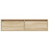 thumbnail of vidaXL TV-Schrank mit LED-Leuchten Sonoma-Eiche 100x35,5x25 cm