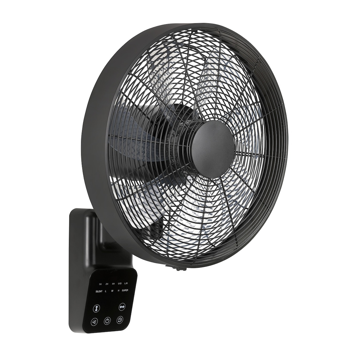 Ventilador de parede Airos Eco Design Wall II Preto Preto 25