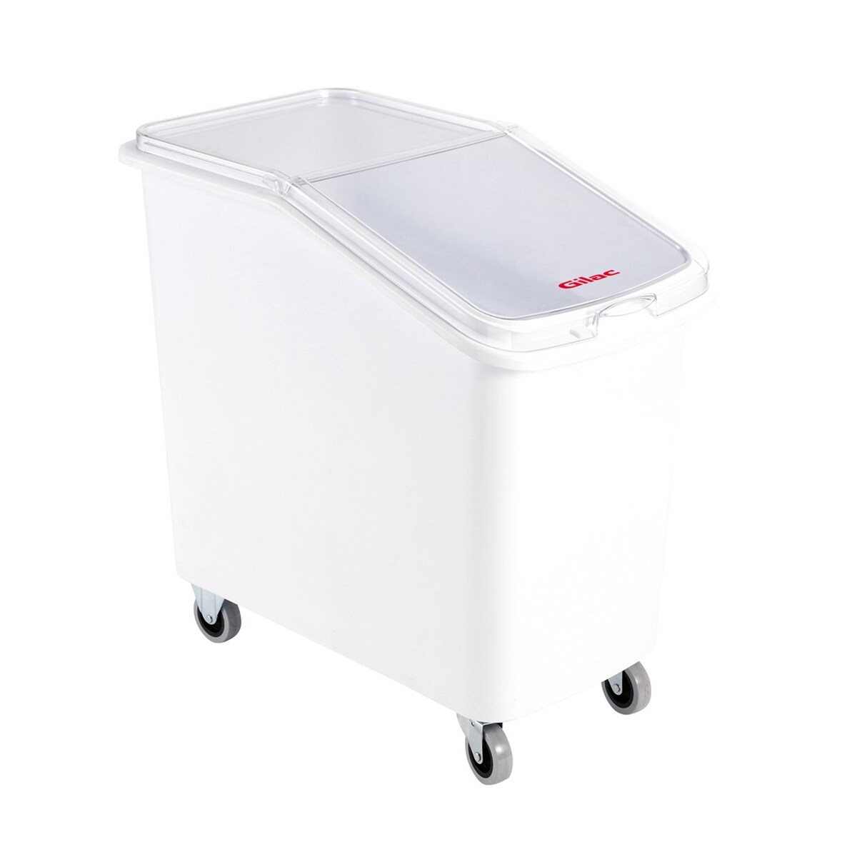 GILAC Bac à ingrédients 100 L + couvercle - chape inox - Blanc G134631