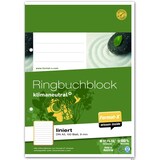 thumbnail of Ringbuchblock A5 70g 100 Blatt 9mm liniert