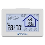 thumbnail of Station météo tactile avec hygromètre et capteur extérieur