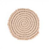 thumbnail of Bazar Bizar Onderzetter van katoen 12x12 cm beige