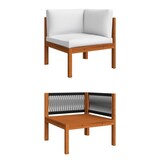 thumbnail of HELLOSHOP26 - Conjunto de muebles de jardín conjunto de muebles de exterior 7 piezas con cojines crema madera maciza de acacia 02_0017170