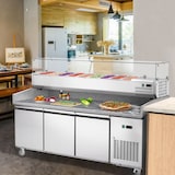 thumbnail of METRO PROFESSIONAL Conjunto de rodas para balcão de pizzas GPCS10-AC, aço/plástico, 4 unidades