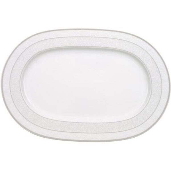 Villeroy & Boch Gray Pearl Platte oval klein 35x24cm