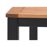 thumbnail of METRO PROFESSIONAL Tavolo da bistrot Lynx, alluminio/legno di eucalipto, 90 x 90 cm, quadrato, nero