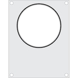 thumbnail of Matrijs voor sealmachine HENDI, voor een ronde container (ø165 mm)