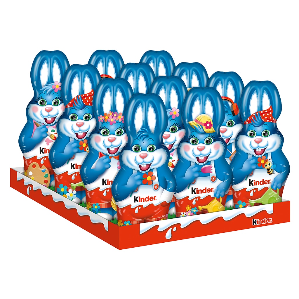 Kinder Schokolade Osterhase Groß 12 Portionen x 160g (1,92kg)