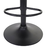 thumbnail of Set van 2 barkrukken HWC-G87, barkruk barstoel, in hoogte verstelbaar ~ fluweel roze, onderstel zwart