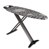 thumbnail of Kitchen Move Bügelbrett mit Bügeleisenablage TIFFANY 130x47cm Aluminium Schwarz