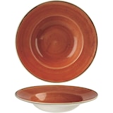 thumbnail of Churchill Keramik Stonecast Nudelteller Orange 28cm