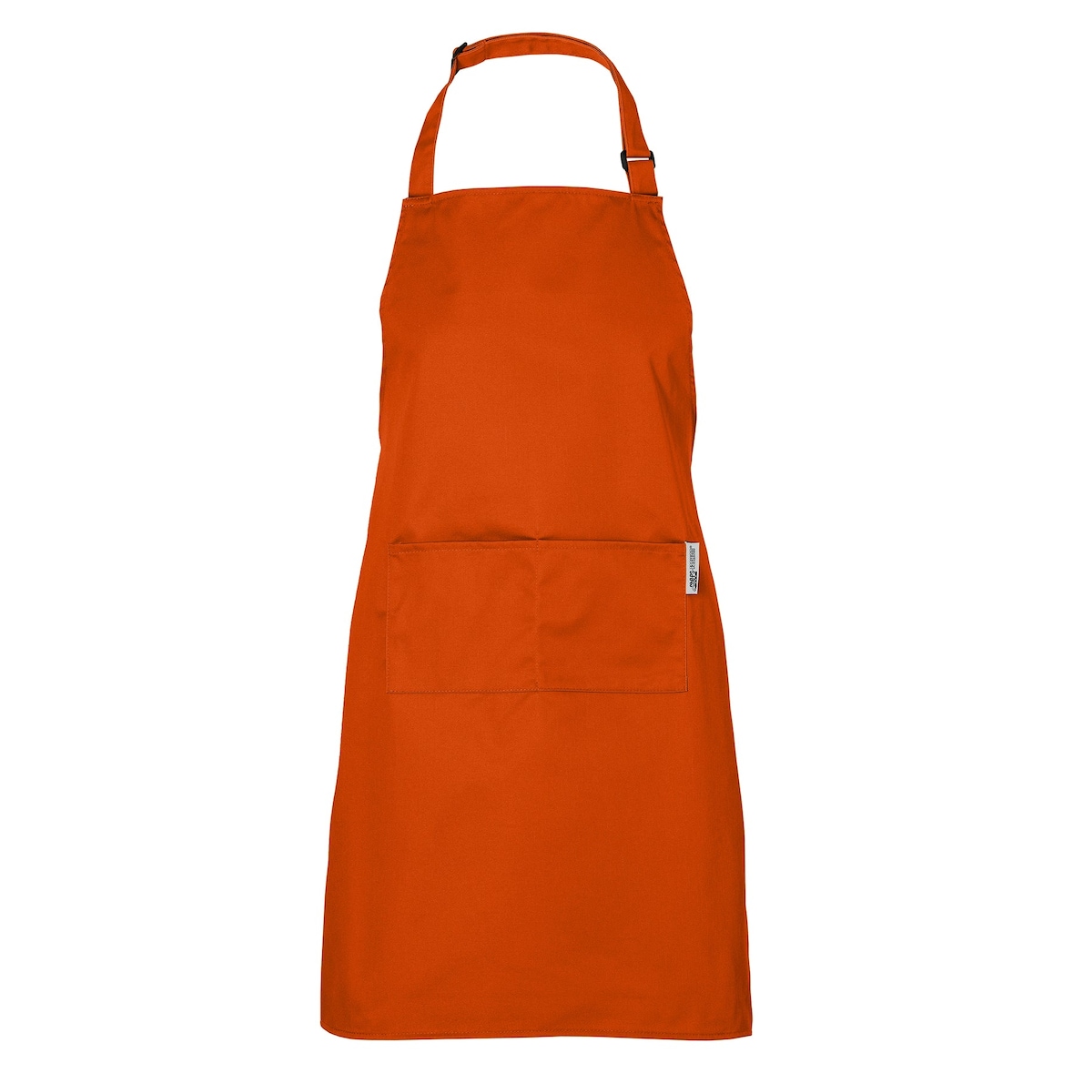 Chefs Fashion - Keukenschort - Oranje schort - 2 zakken - Simpel verstelbaar - 71 x 82 cm