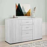 thumbnail of Dmora Credenza Dpavac, Buffet da soggiorno, Madia da salotto, Credenza moderna a 3 ante e 2 cassetti, 120x40h83 cm, Grigio
