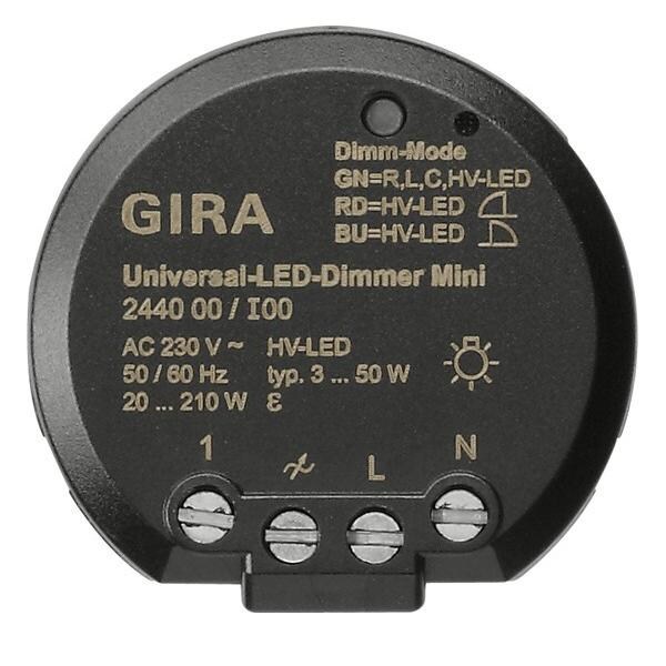 Gira Uni-LED-Dimmer Mini 244000