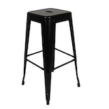 thumbnail of Tabouret Tolix en Acier Galvanisé noir 750 x 400 x 400 mm | Gasfrit