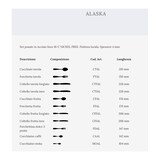 thumbnail of Salvinelli Alaska, set 12 forchetta tavola 4 mm in acciaio inox 18 C