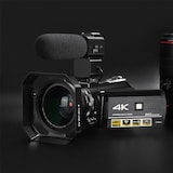 thumbnail of Caméscope Numérique 4K Ultra HD 13MP Avec Vision Nocturne, WiFi, Microphone Noir YONIS