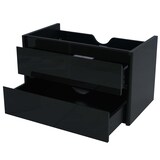 thumbnail of Décoshop26 - Mueble de baño suspendido de 80 cm con 2 cajones con cierre suave y sifón empotrado mueble de baño moderno 04_0010540