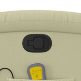 thumbnail of vidaXL Massagesessel Relaxsessel Echtleder Creme