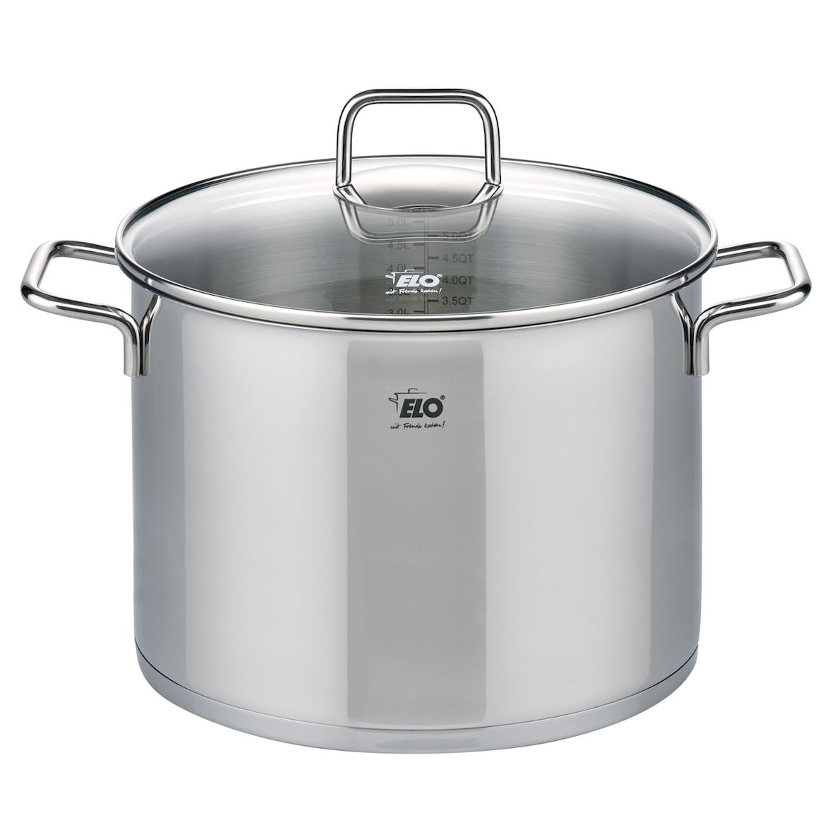 Faitout en inox 26 cm de 9,5 litres Elo Citrin