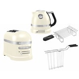 thumbnail of KitchenAid Artisan Frühstücksset inkl. Wasserkocher 5KEK1522, 2 Scheiben Toaster 5KMT2204 und Brötchenaufsatz