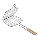 thumbnail of WellHome - Parrilla Grill con mango de madera y revestimiento antiadhernte 21x21cm