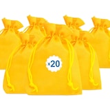 thumbnail of Sacchetti di juta Giallo Limone 10 x 14 cm Confezione 20x