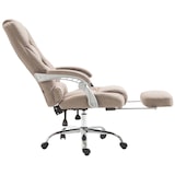 thumbnail of Fauteuil de bureau Pacific en tissu Taupe