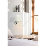 thumbnail of Montreal, Applique cromata con paralume bianco, Faro Barcelona