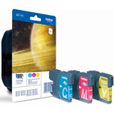 thumbnail of Tintenpatronen LC-1280XL Rainbow Pack für Brother Drucker, cyan, magenta, gelb, für ca. 1.200 Seiten je Patrone