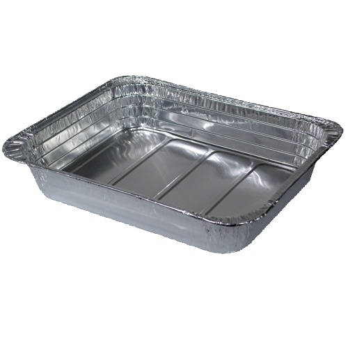 Starpak, Gastronoom schalen, aluminium hoekig 3,4 l 5 cm x 26,2 cm x 32,2 cm 1/2