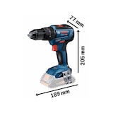 thumbnail of Trapano Avvitatore 18V con 2 batterie BOSCH Professional GSB18V-55
