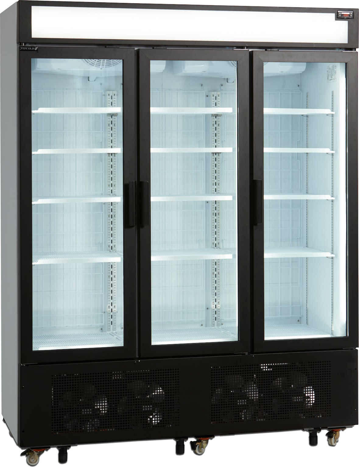 TEFCOLD Displaygefrierschrank UFSC1600GCP 1252l Weiß
