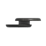 thumbnail of SalesFever Couchtisch Ø 90 cm| rund | drehbar | MDF mit Eschenholzfurnier | B 90 x T 90 x H 35 cm | schwarz